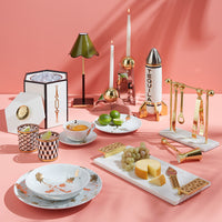barbell barware set - dining view