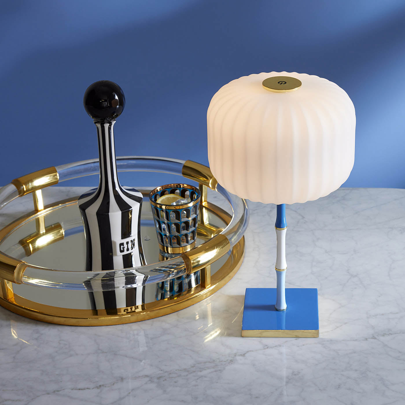 Scala Rechargable LED Table Lamp - styled view 2