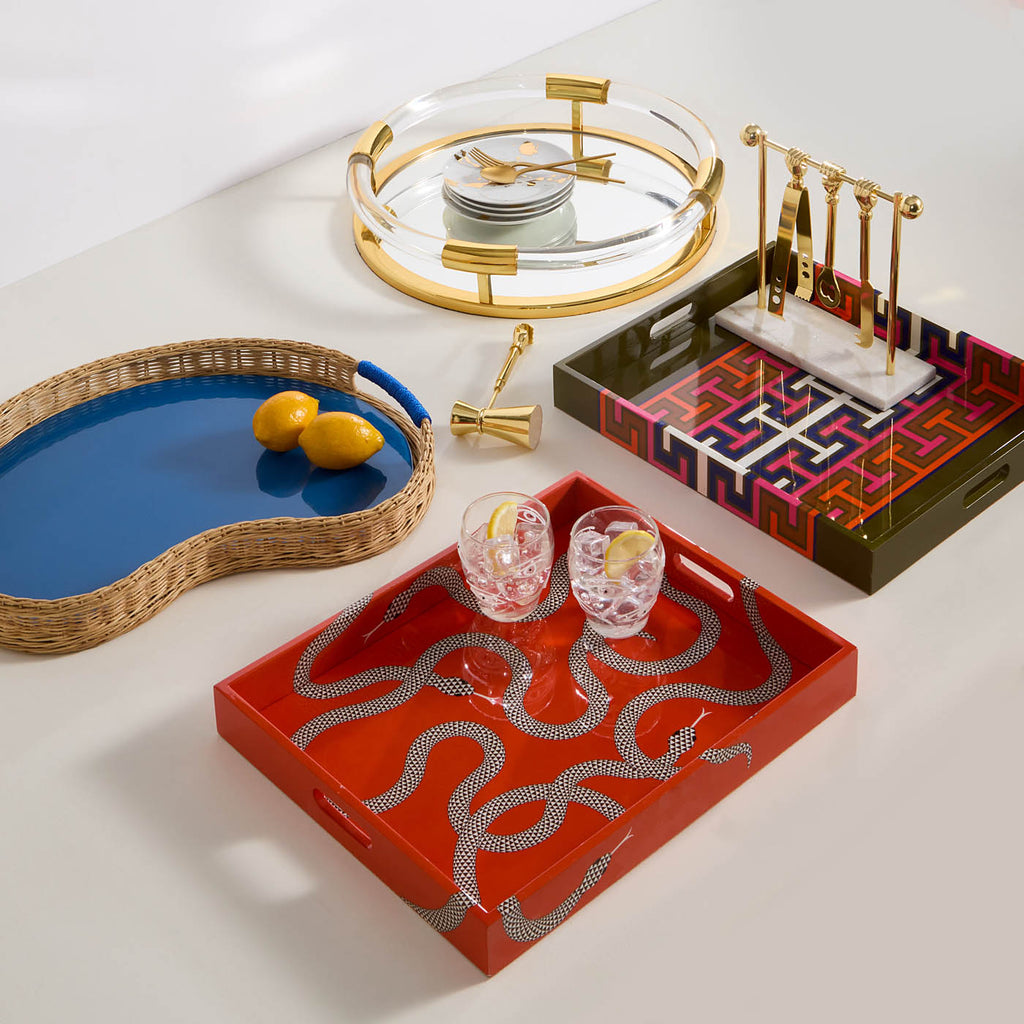 Madrid Lacquer Tray Jonathan Adler