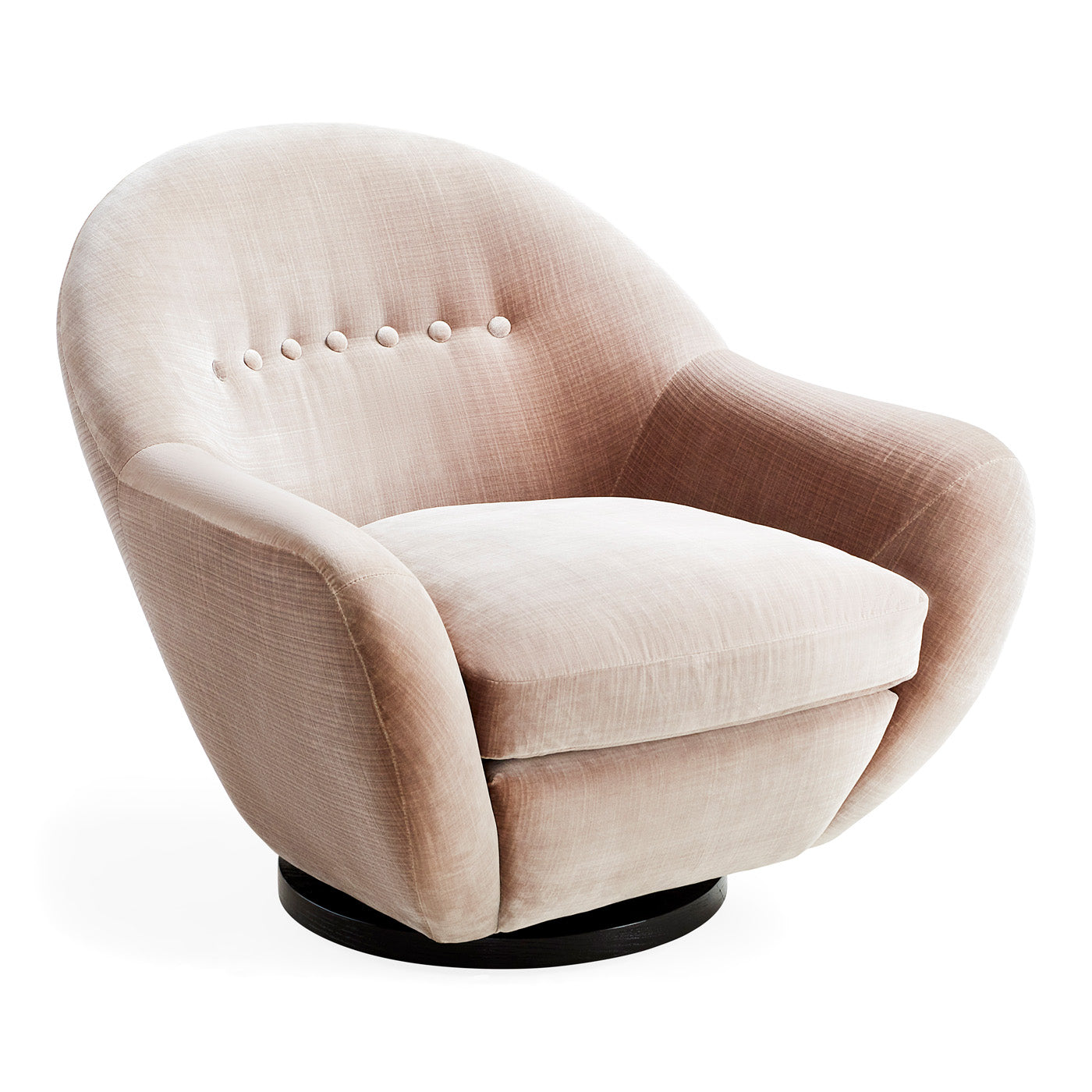 Stockholm Swivel Chair Ponti Mushroom - angle view