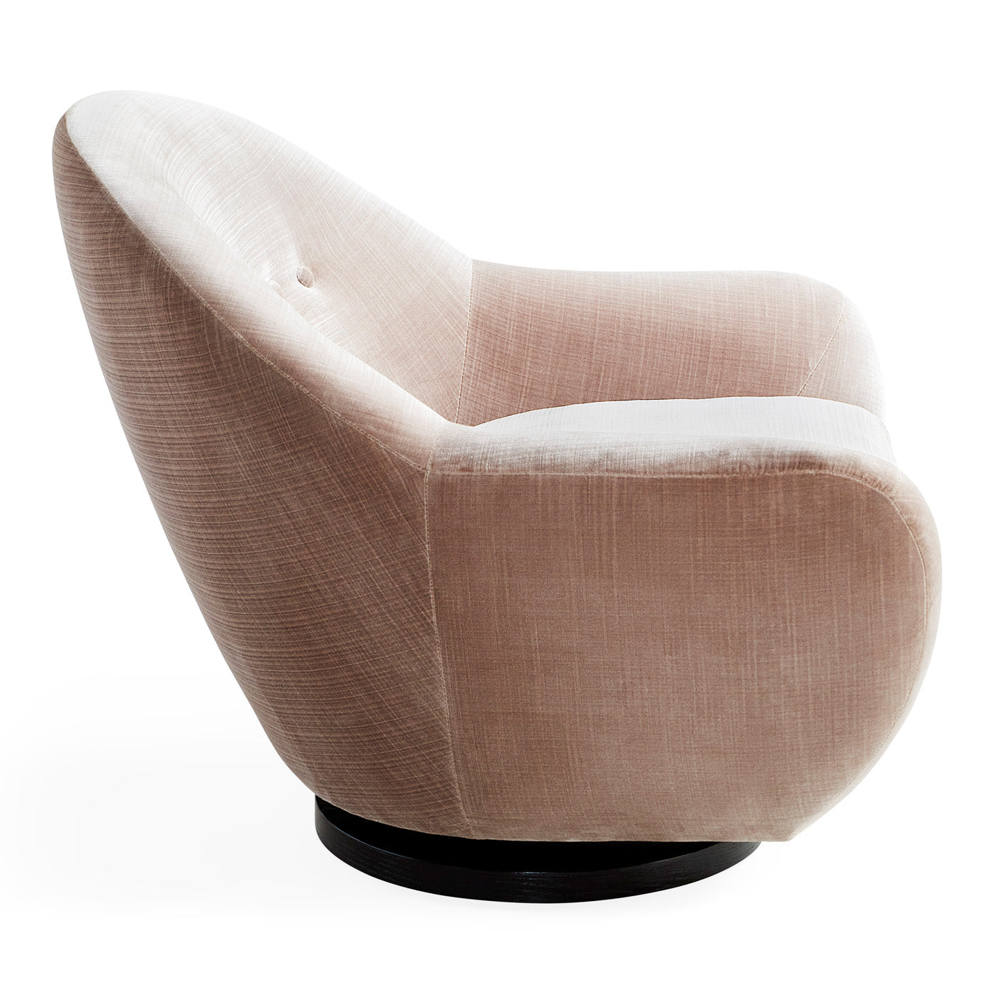 Stockholm Swivel Chair Ponti Mushroom - side view