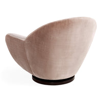 Stockholm Swivel Chair Ponti Mushroom - back angle view