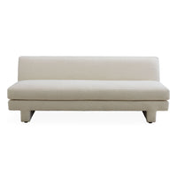 Sunset Armless Sofa - styled view