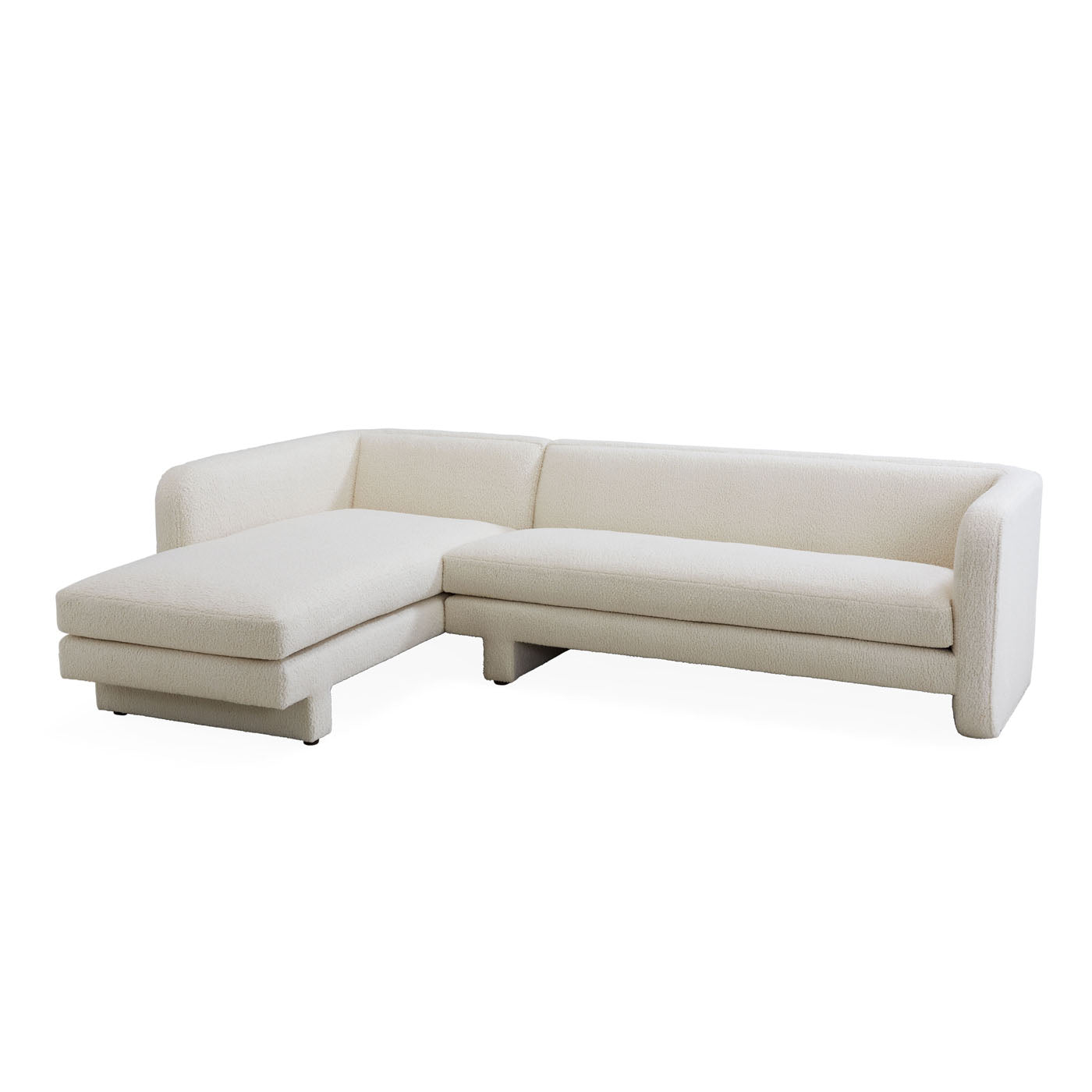 sunset sectional right arm facing - side view