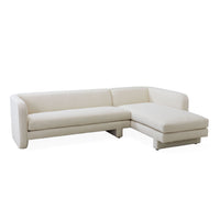 sunset sectional right arm facing - side view