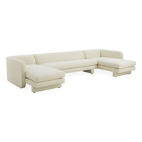 Sunset U Shaped Sectional - side view
