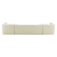 Sunset U Shaped Sectional - angle back view