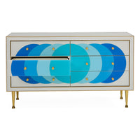 Ultramarine Credenza - front opened view
