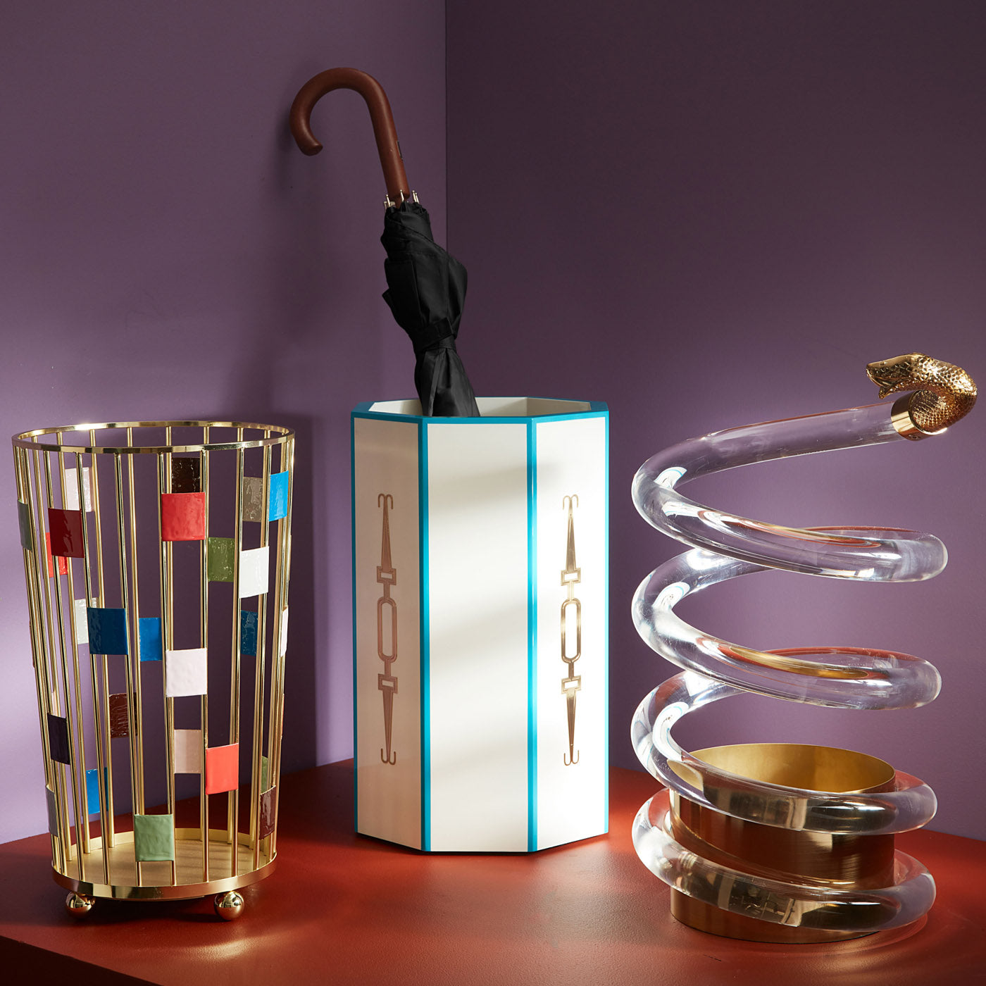 Turner Umbrella Stand - side view