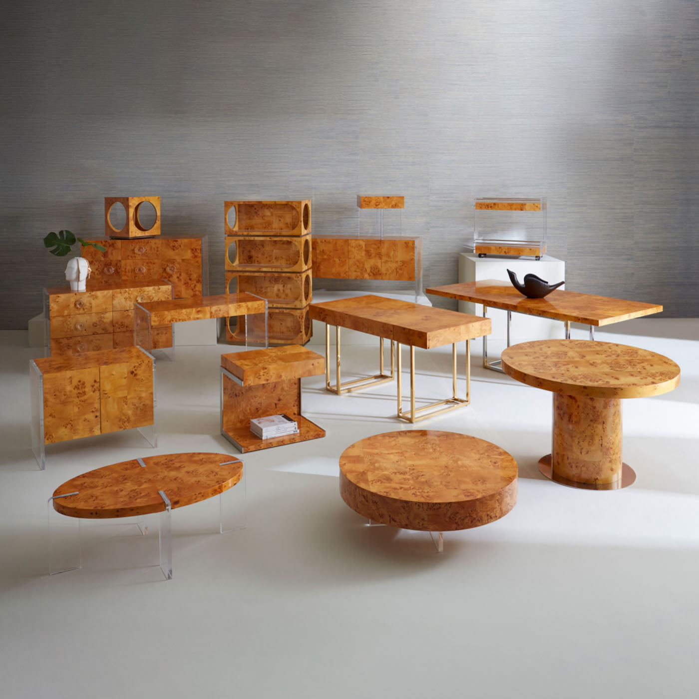 Bond Round Dining Table angle view