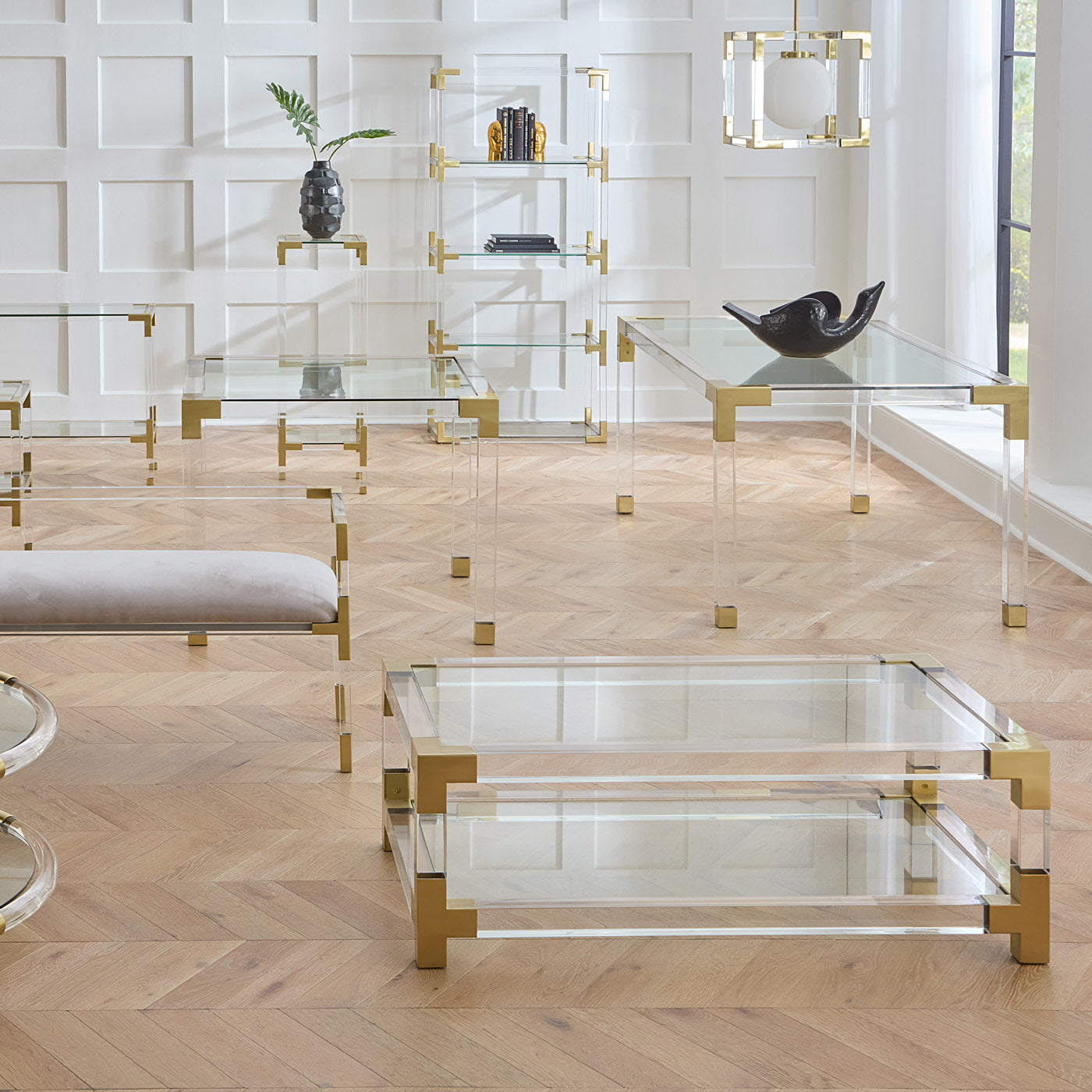 jacques round cocktail table collection view