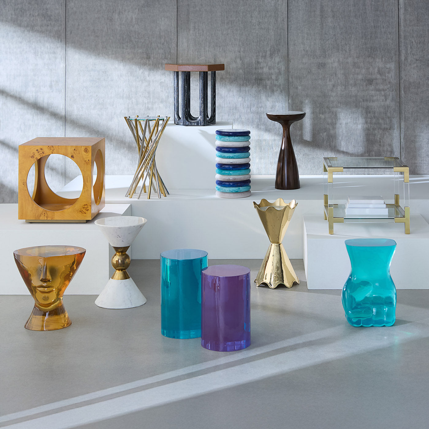 Marcel Accent Table - styled view