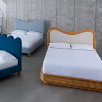 Riviera Wave Bed Queen group view