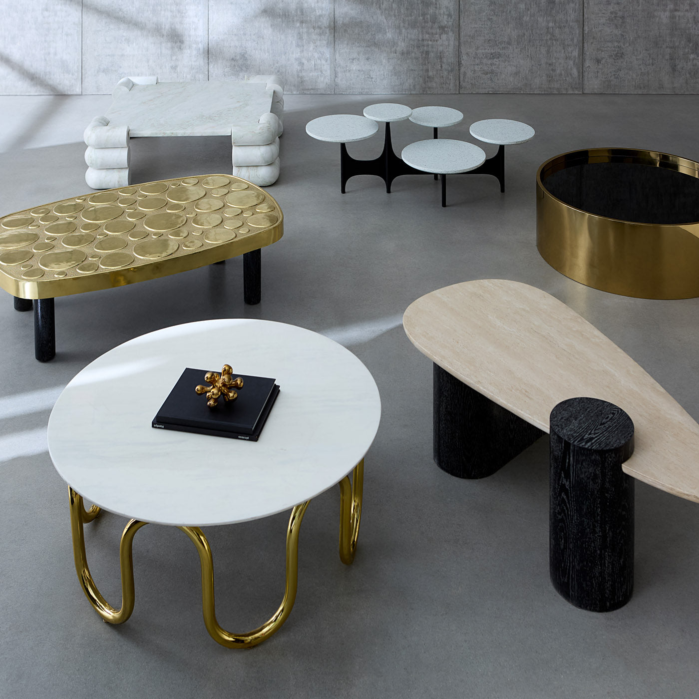 Circuit Marble Cocktail Table - collection view