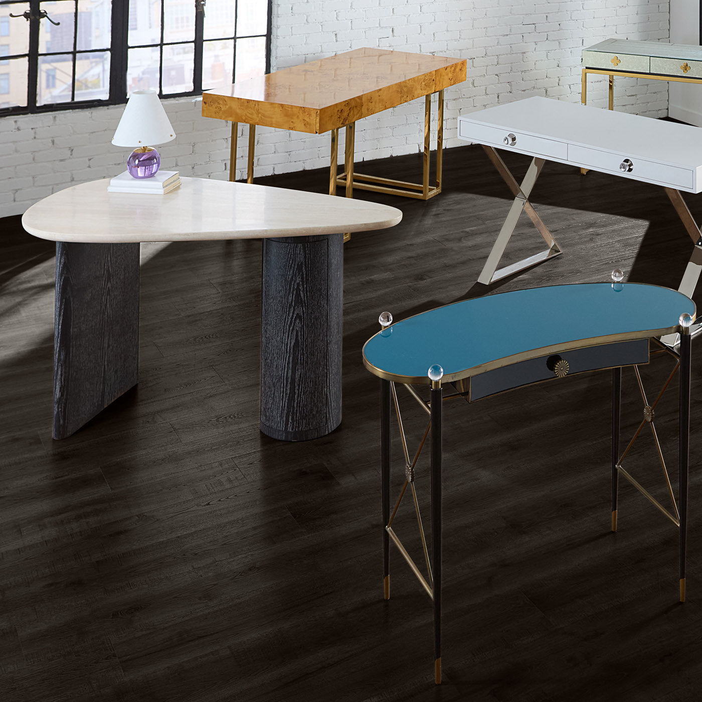 Rider Writing Desk - group view