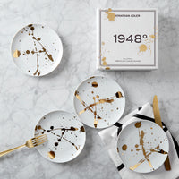 1948 canape plate set with box - styled view 2