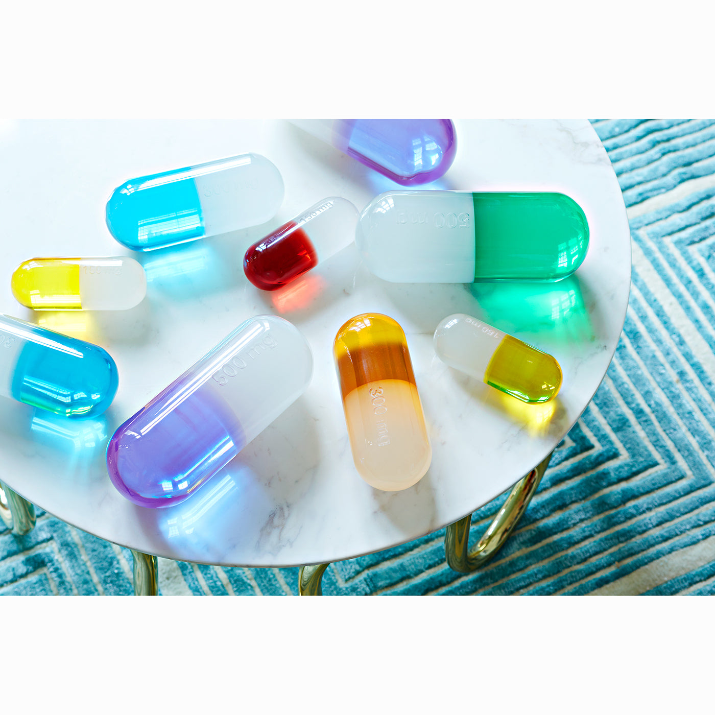 acrylic pilll collection - styled view 1