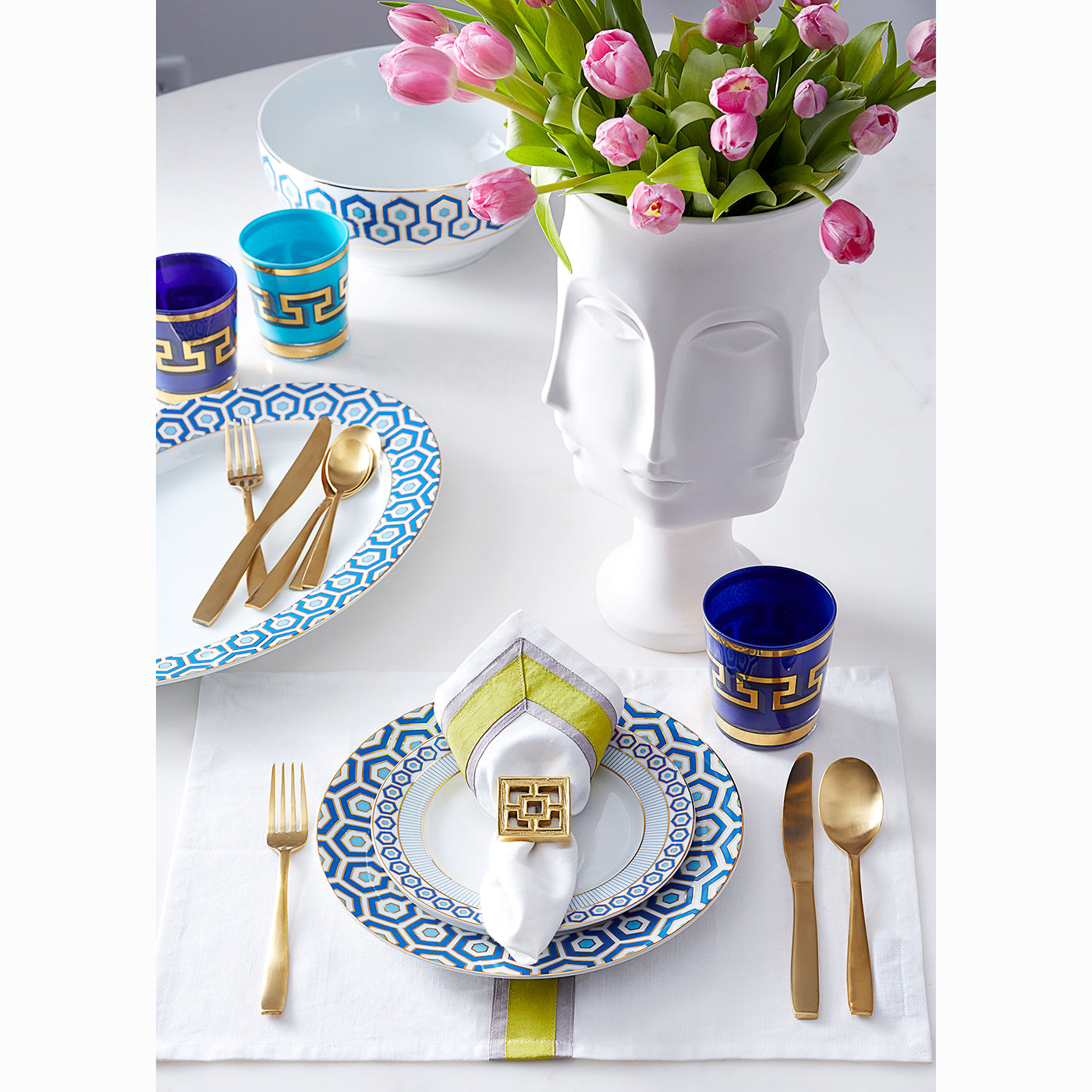 newport dinnerware collection - styled view 1