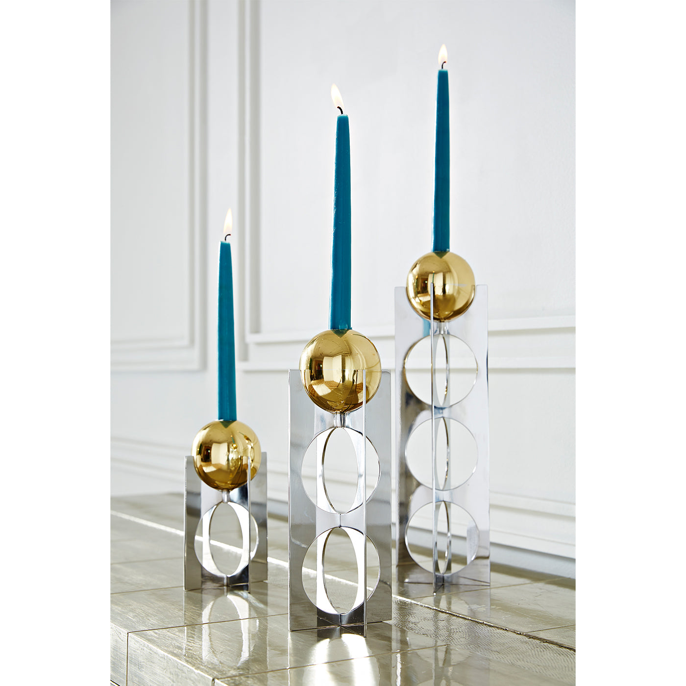 berline candle holder collection - styled view