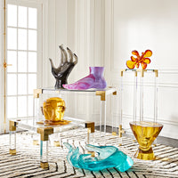 jacques furniture acrylic objects collections - styled view