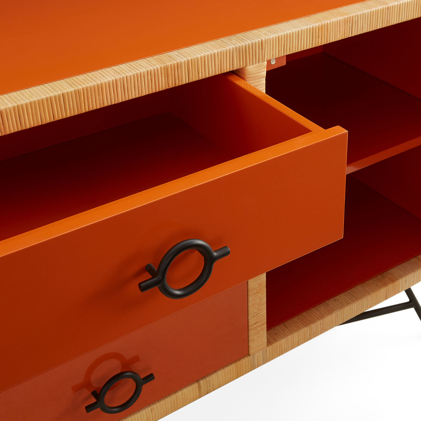 Wellington Credenza - details opened view