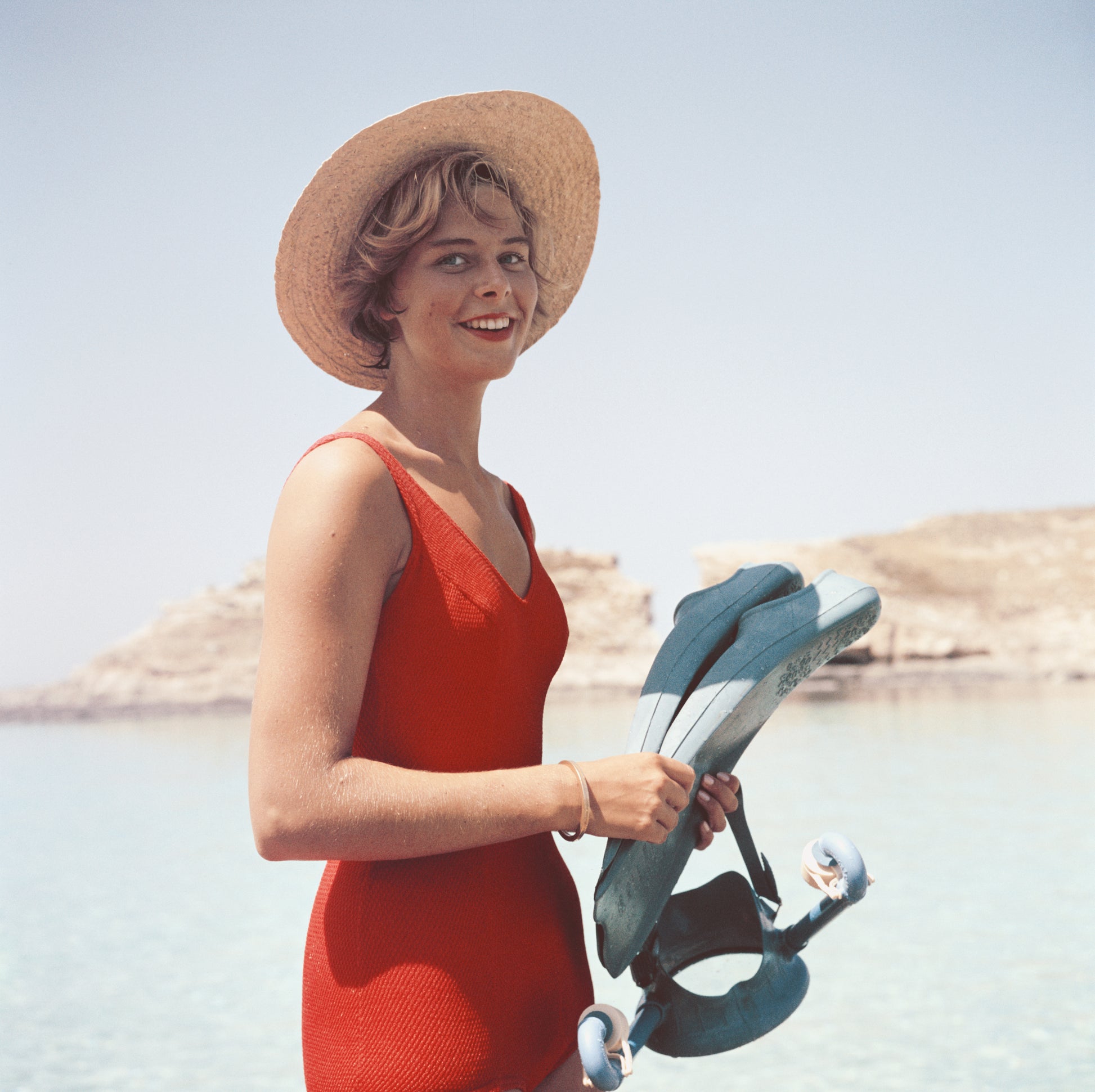slim aarons "marietine birnie" photograph - front view