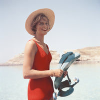 slim aarons "marietine birnie" photograph - front view