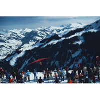 slim aarons hang gliding photograph - front view