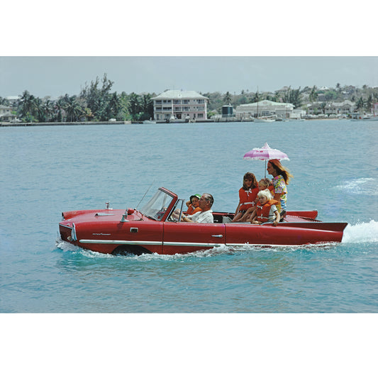 slim aarons "sea drive" photograph - front view