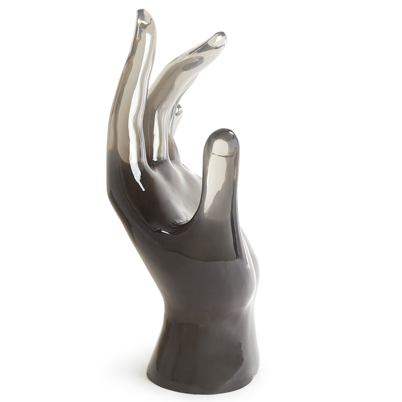 acrylic hand giant smoke - side view