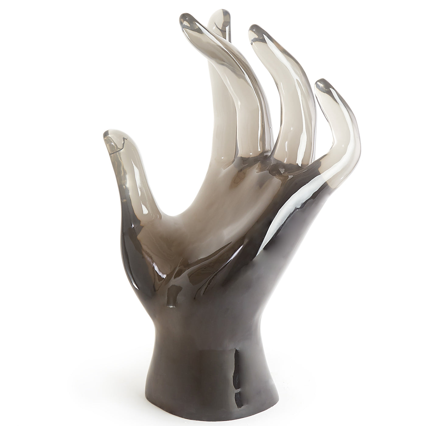acrylic hand giant smoke - angle view