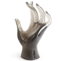 acrylic hand giant smoke - angle view