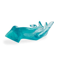 acrylic hand bowl giant blue - angle view 2