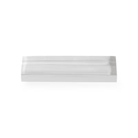 acrylic pill stand small clear - front view