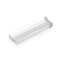 acrylic pill stand small clear - angle view