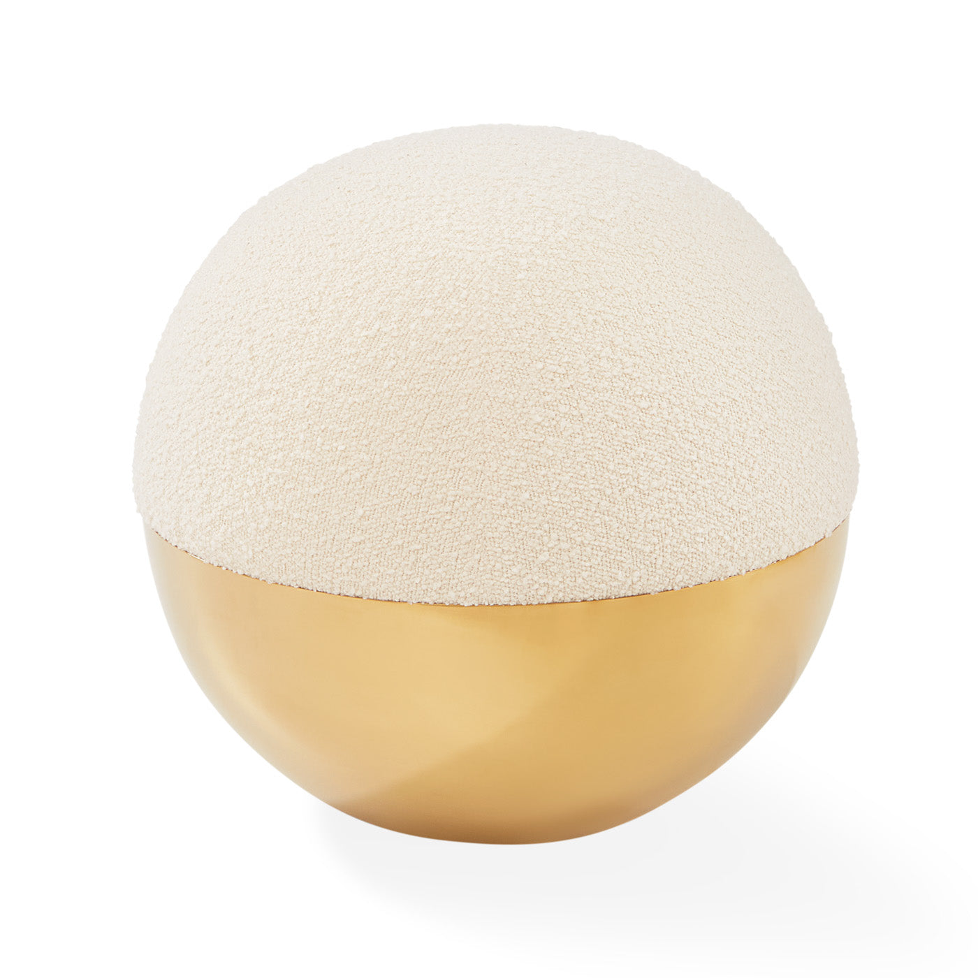 Alphaville Tuffet in Olympus Ivory - front view