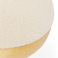 Alphaville Tuffet in Olympus Ivory - details view