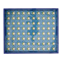 Basketweave Lacquer Tray alt view