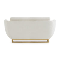 beaumont settee varese lichen velvet with pompidou sectional view