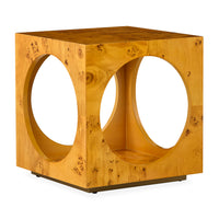 bond cube accent table front view