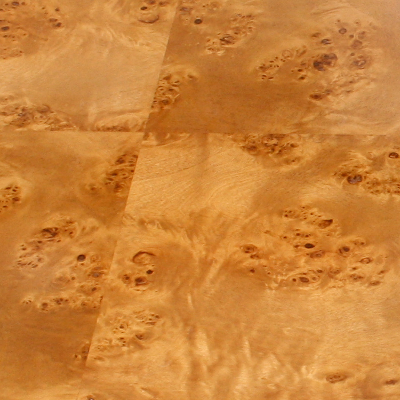 bond desk burl wood top clear acrylic frame - detail view 3