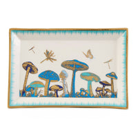 Botanist Mushroom Rectangle Tray - front view