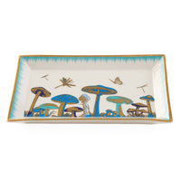 Botanist Mushroom Rectangle Tray - angle view