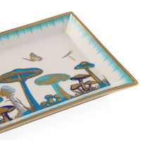 Botanist Mushroom Rectangle Tray - details view