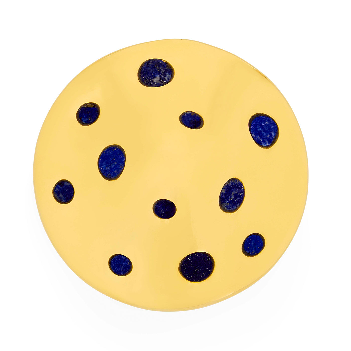 Brass Mushroom Medium Box - top view