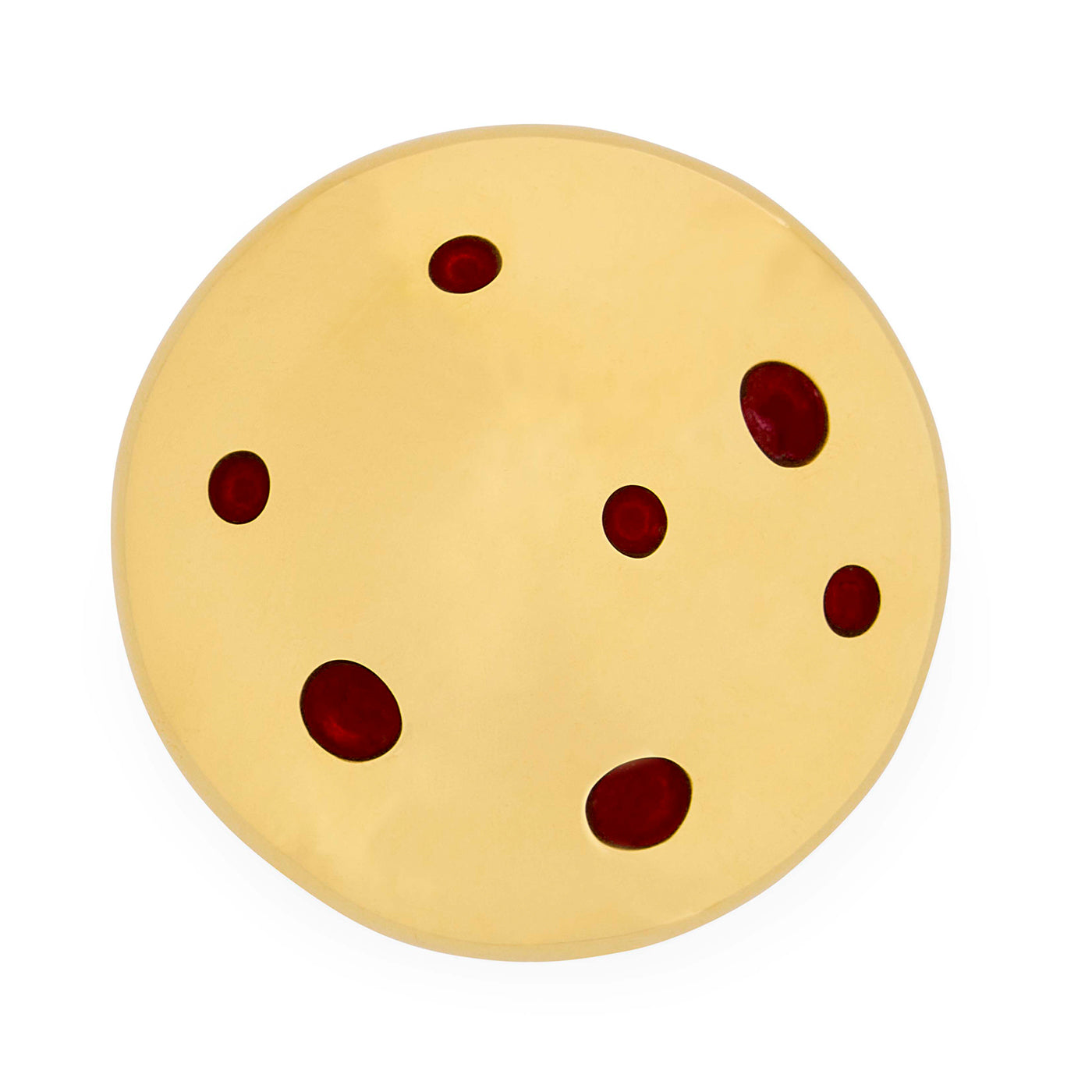 Brass Mushroom Small Box - top view