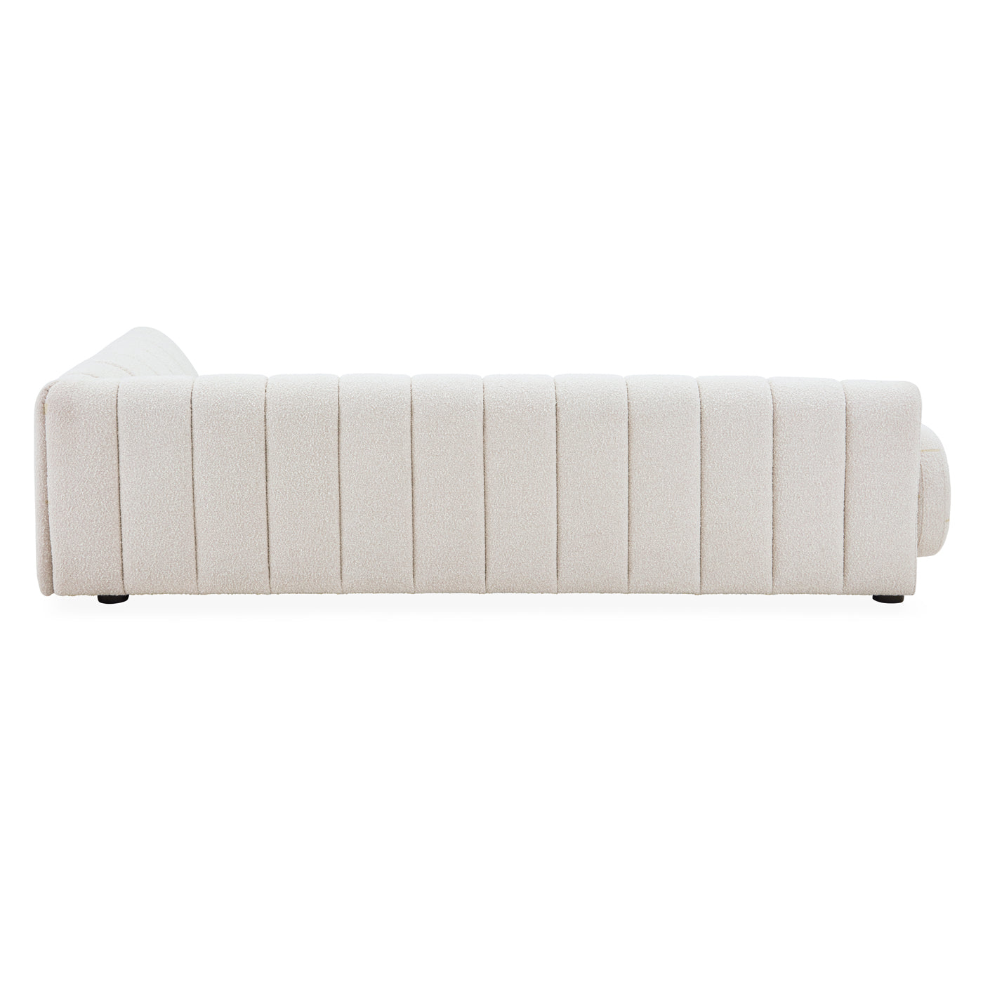 brigitte sectional right arm facing olympus oatmeal boucle - angle back view