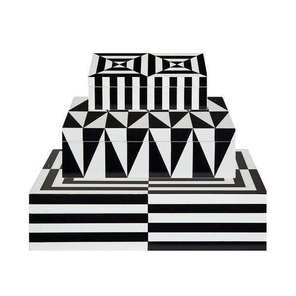 【Jonathan Adler】オプ アート レクタングル トレイ Op Art Rectangle Tray | Jonathan Adler
