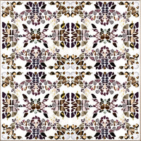 butterfly patterns 2 print - front view