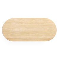 Travertine Capsule Dining Table